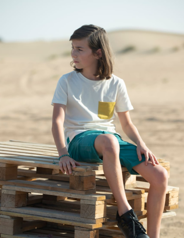 Seagrass Boy’s T-shirt with pocket style