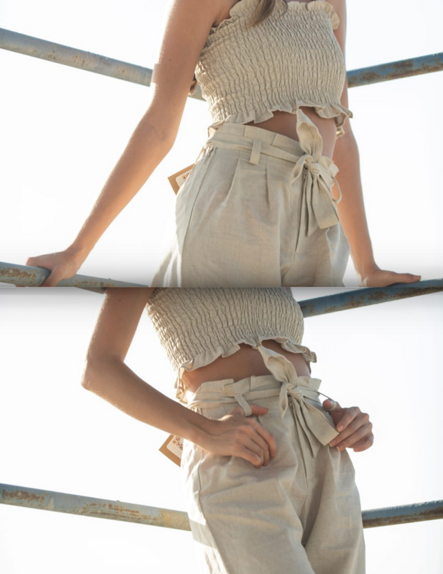 Azolla Girls Pants are high-waisted