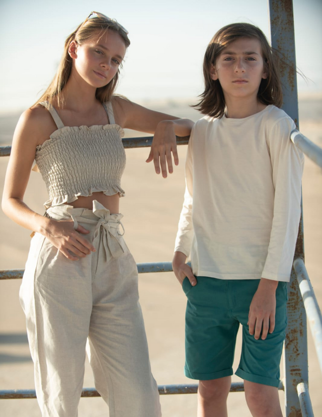 Azolla Girls Pants are high-waisted