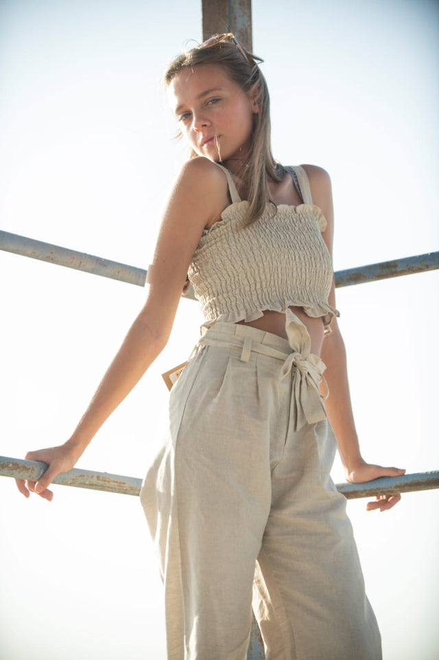 Azolla Girls Pants are high-waisted