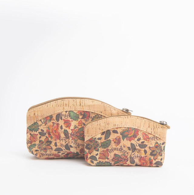 Floral Cork Pouch - Lory Lux