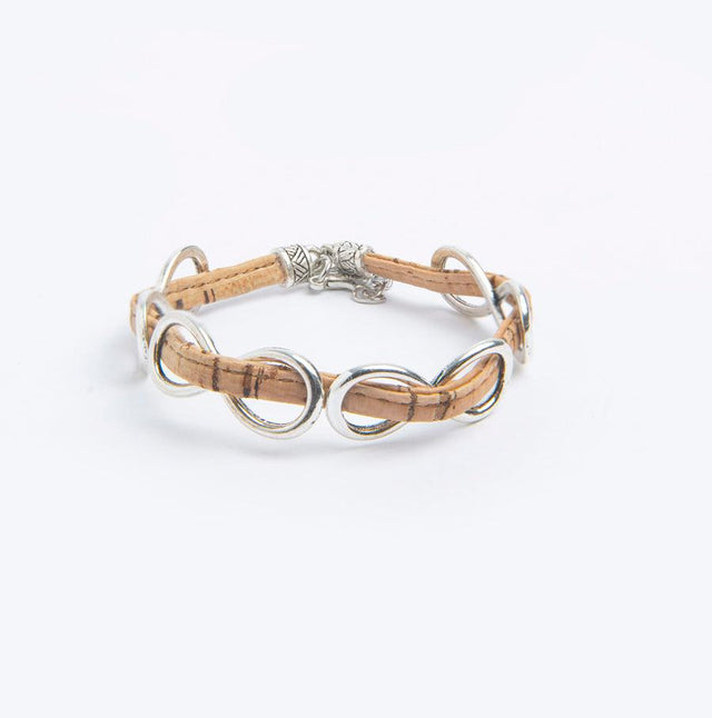 Handmade Cork Loop Bracelet - Lory Lux