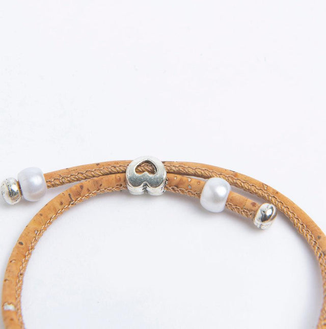 Handmade Queen B Cork Bracelet - Lory Lux
