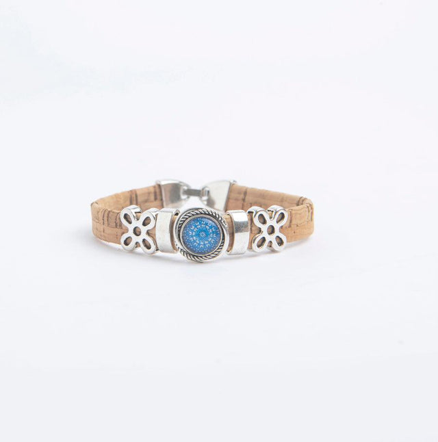 Handmade Globe Cork Bracelet - Lory Lux