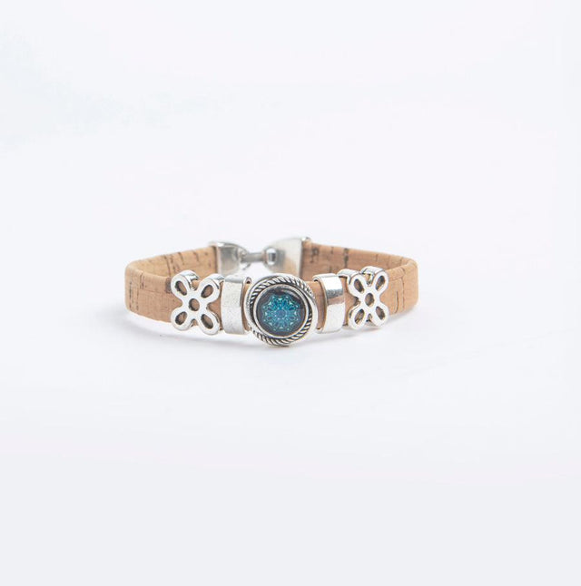 Handmade Globe Cork Bracelet - Lory Lux