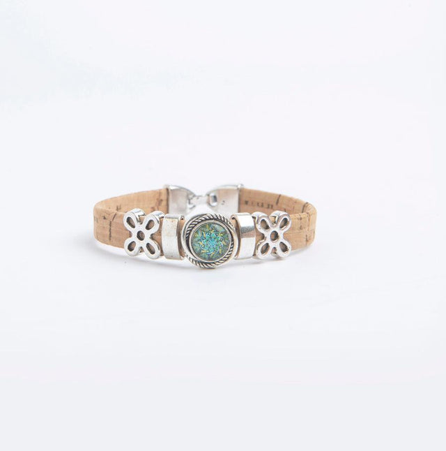 Handmade Globe Cork Bracelet - Lory Lux