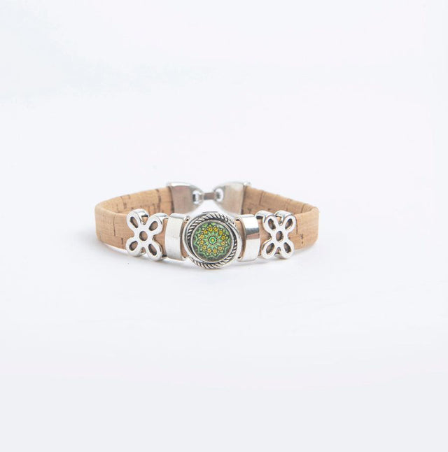 Handmade Globe Cork Bracelet - Lory Lux