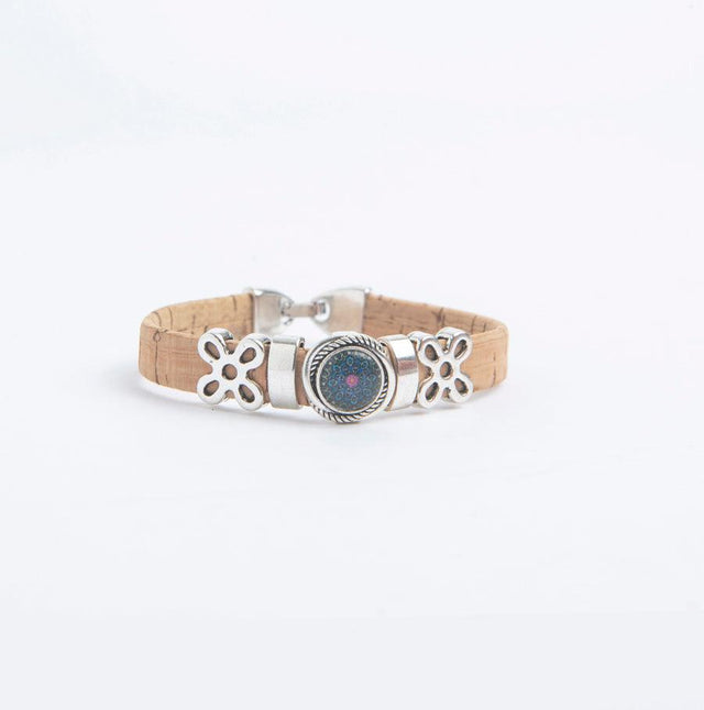 Handmade Globe Cork Bracelet - Lory Lux
