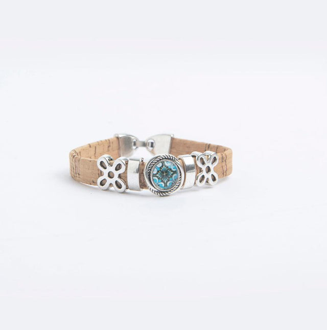 Handmade Globe Cork Bracelet - Lory Lux