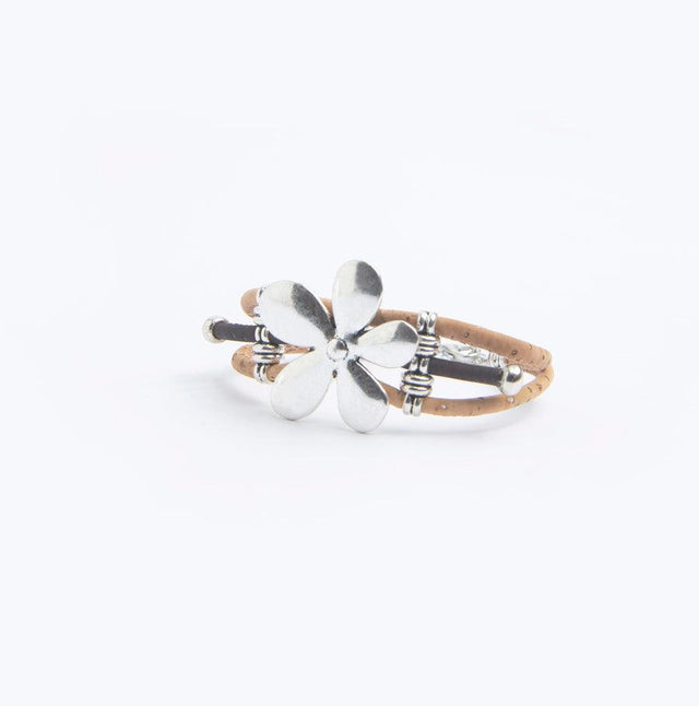 Handmade 5 Petal Cork Bracelet - Lory Lux