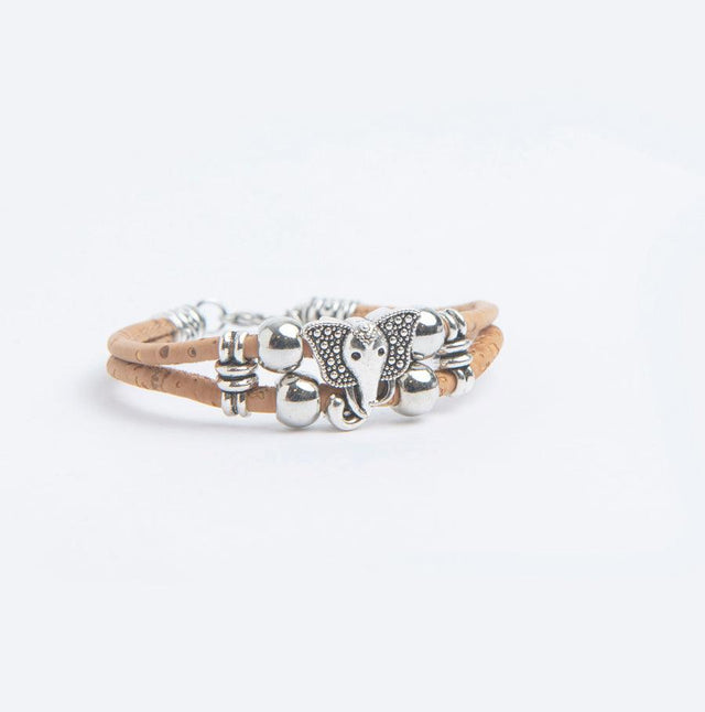 Handmade Animal Story Cork Bracelet - Lory Lux
