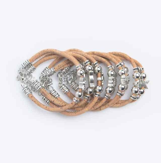 Handmade Animal Story Cork Bracelet - Lory Lux
