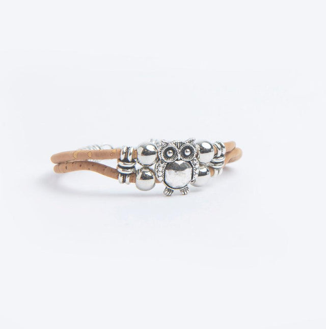 Handmade Animal Story Cork Bracelet - Lory Lux