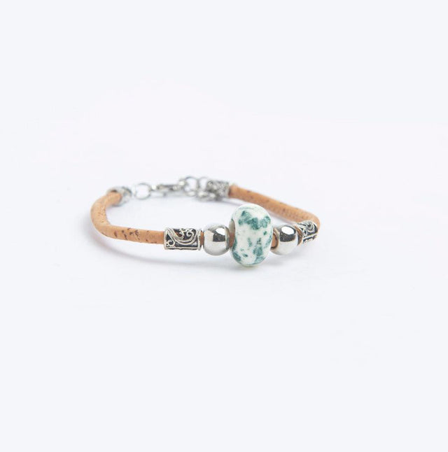 Handmade Colour Me Cork Bracelet - Lory Lux