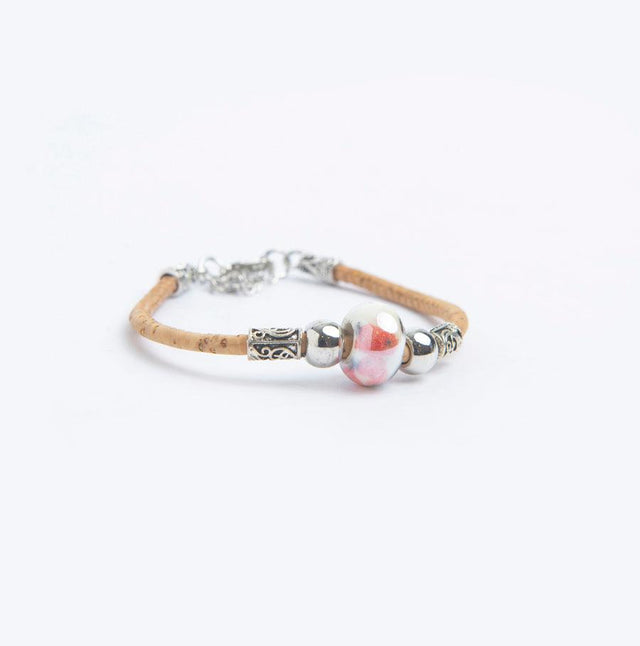 Handmade Colour Me Cork Bracelet - Lory Lux