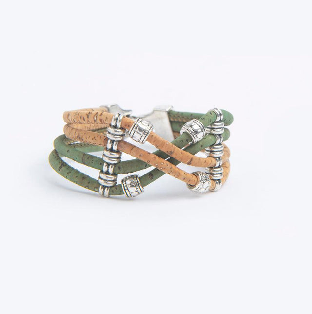 Handmade Intericcio Cork Bracelet - Lory Lux