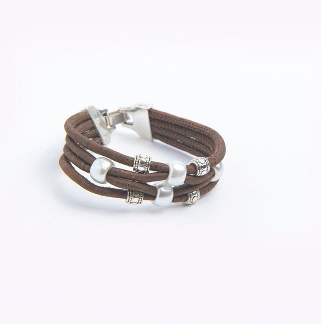 Handmade Trinket Cork Bracelet - Lory Lux