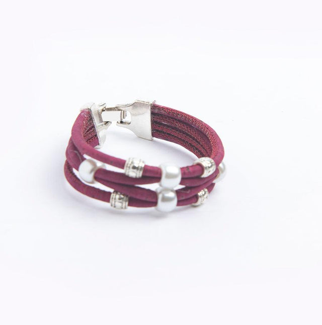 Handmade Trinket Cork Bracelet - Lory Lux