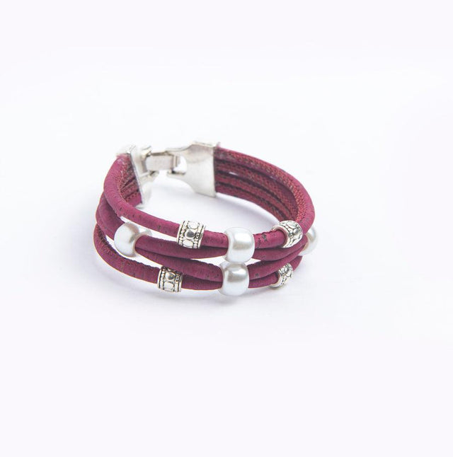 Handmade Trinket Cork Bracelet - Lory Lux