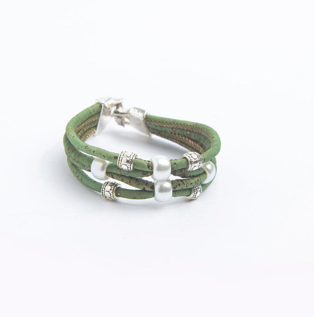 Handmade Trinket Cork Bracelet - Lory Lux