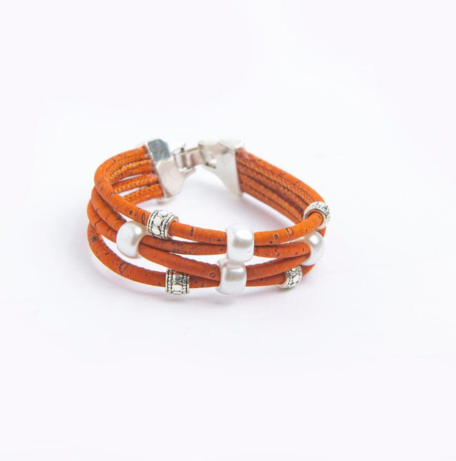 Handmade Trinket Cork Bracelet - Lory Lux