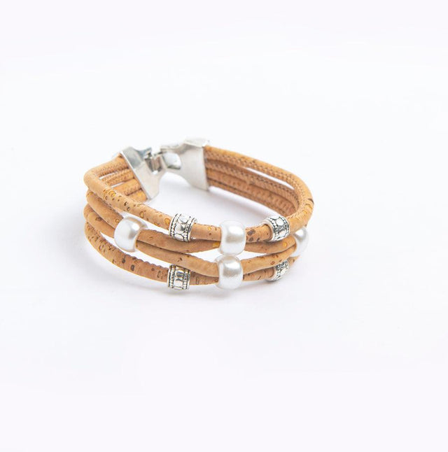 Handmade Trinket Cork Bracelet - Lory Lux