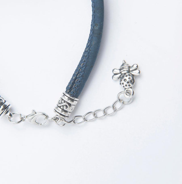 Handmade Hitch Knot Cork Bracelet - Lory Lux
