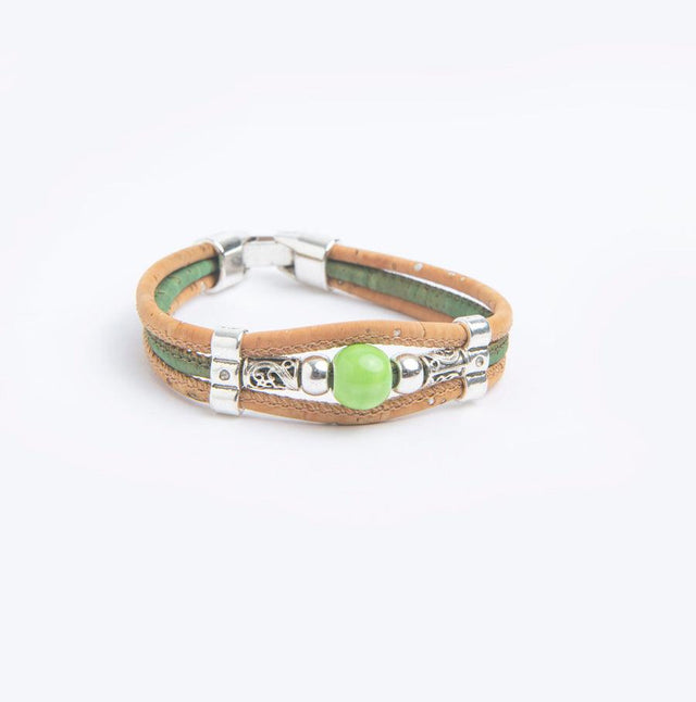 Handmade Bridge Cork Bracelet - Lory Lux