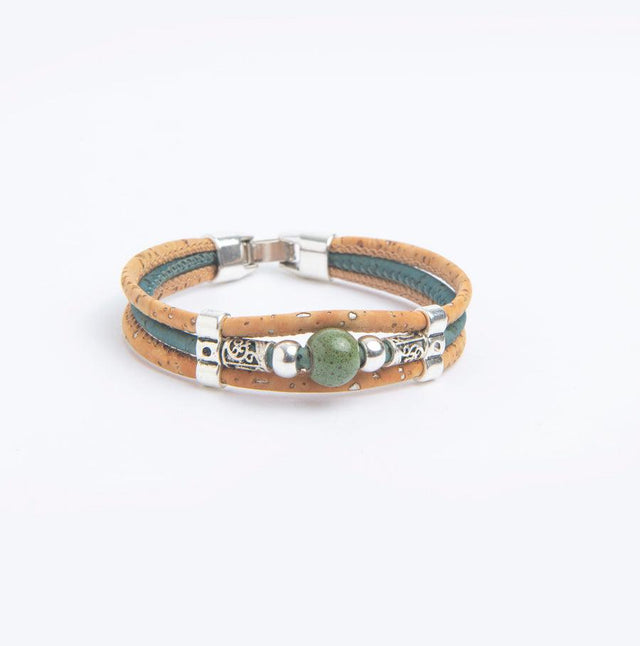 Handmade Bridge Cork Bracelet - Lory Lux