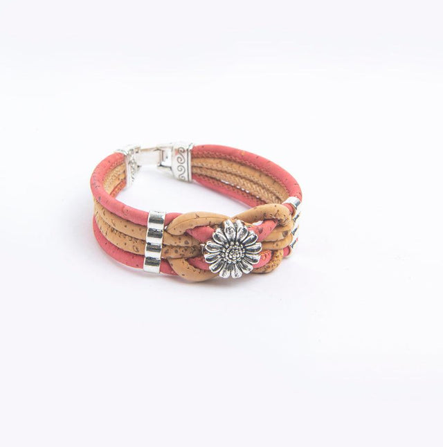 Handmade Bloom Cork Bracelet - Lory Lux