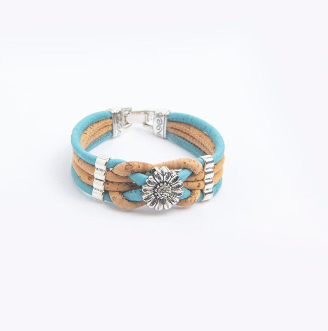Handmade Bloom Cork Bracelet - Lory Lux