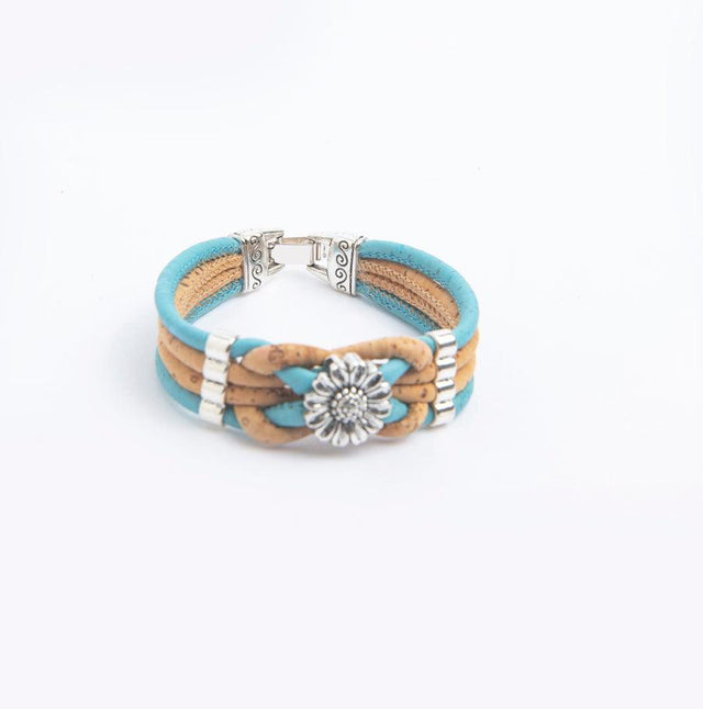 Handmade Bloom Cork Bracelet - Lory Lux