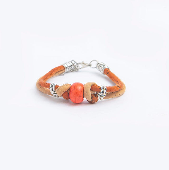 Handmade Colour Crust Cork Bracelet - Lory Lux