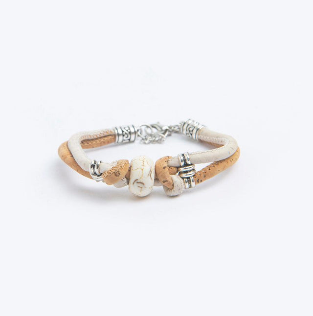 Handmade Colour Crust Cork Bracelet - Lory Lux