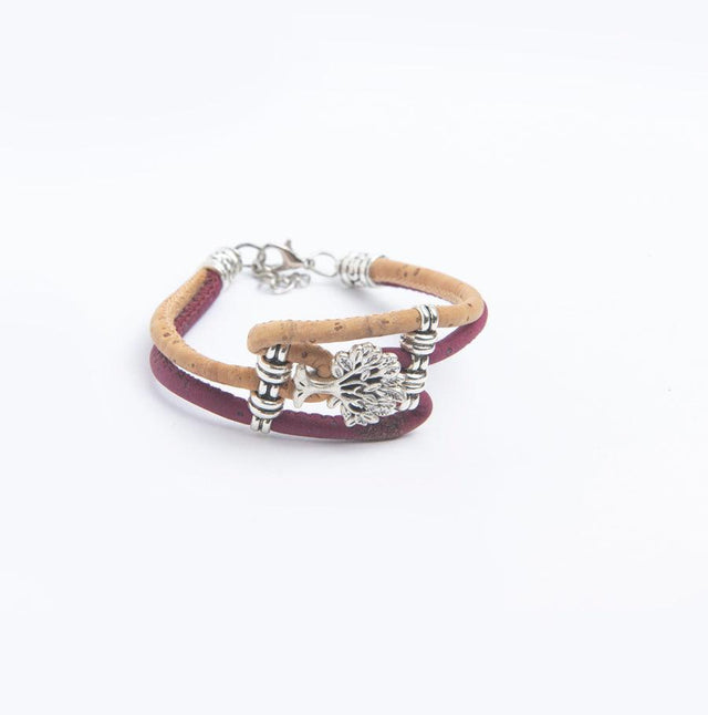 Tree of Life Cork Bracelet - Lory Lux