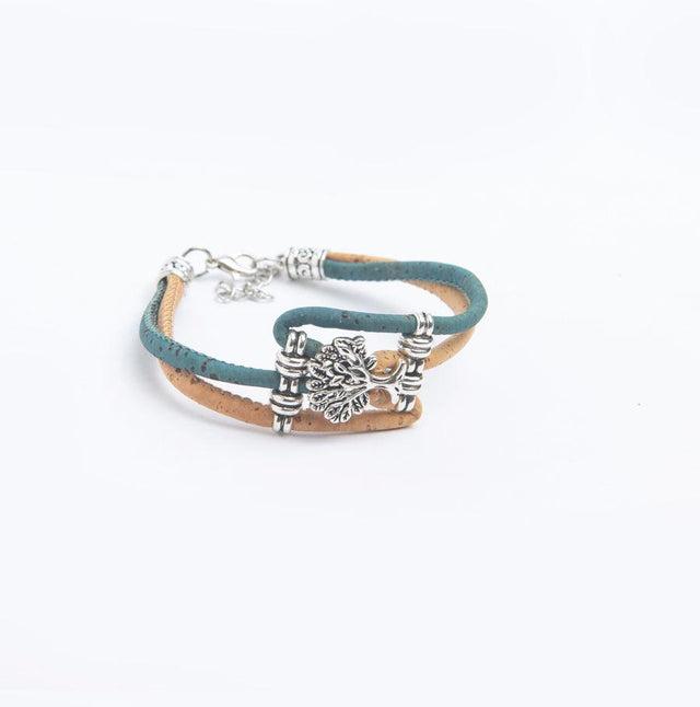 Tree of Life Cork Bracelet - Lory Lux