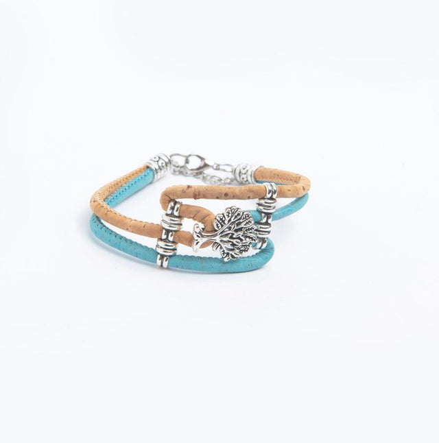Tree of Life Cork Bracelet - Lory Lux
