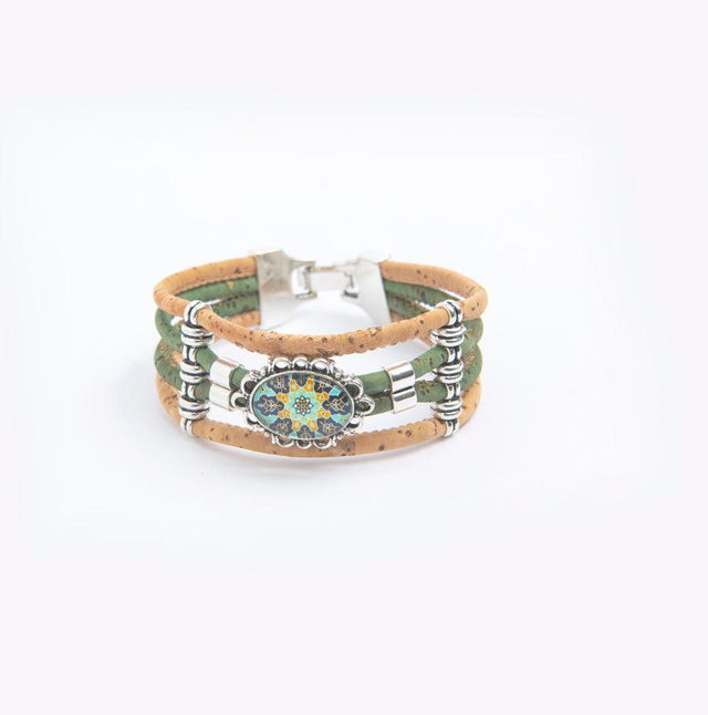 Handmade Braska Cork Bracelet - Lory Lux