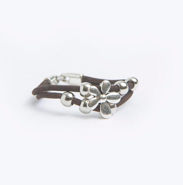 Handmade Secret Garden Cork Bracelet - Lory Lux