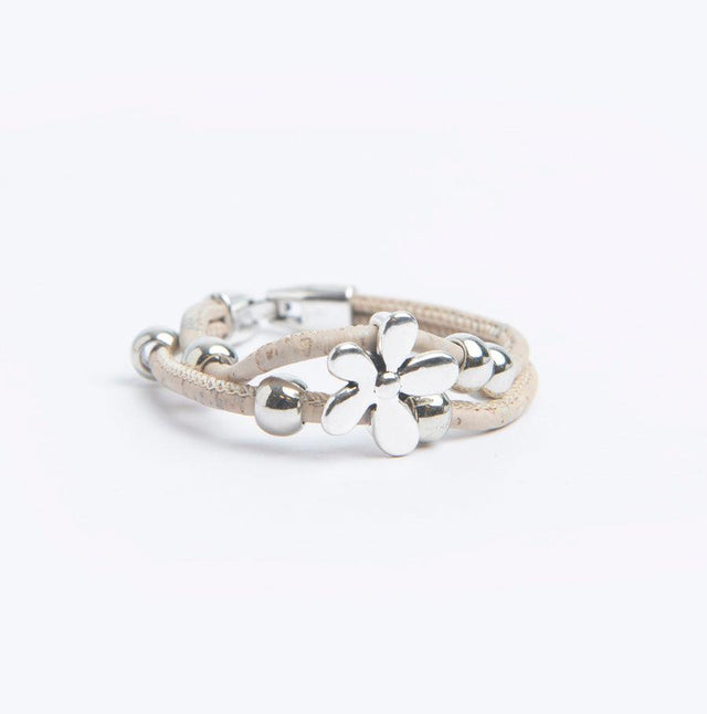 Handmade Secret Garden Cork Bracelet - Lory Lux