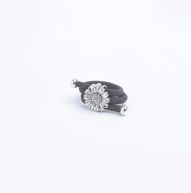 Triple Layer Flower Cork Ring - Lory Lux