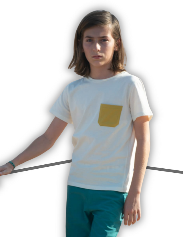 Seagrass Boy’s T-shirt with pocket style