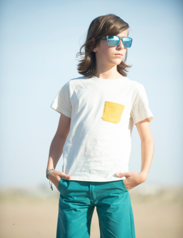 Seagrass Boy’s T-shirt with pocket style