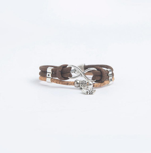 Infinity Cork Bracelet - Lory Lux