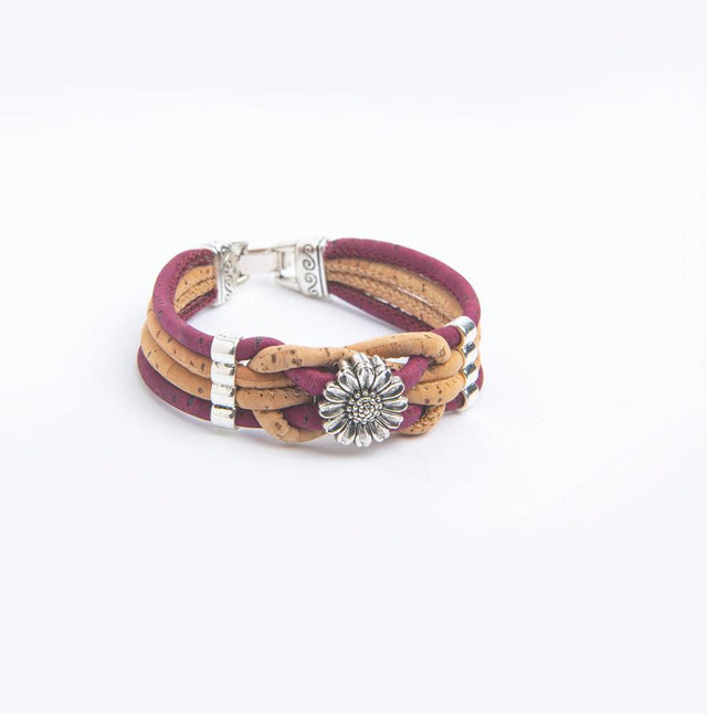 Handmade Bloom Cork Bracelet - Lory Lux
