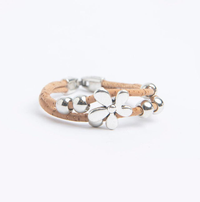 Handmade Secret Garden Cork Bracelet - Lory Lux