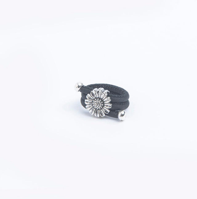 Triple Layer Flower Cork Ring - Lory Lux